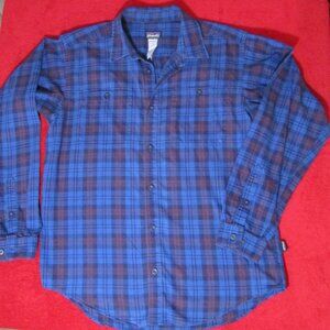 Vintage Patagonia Plaid 100% Organic Cotton Shirt